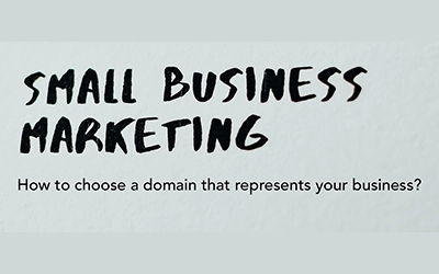 Small Business Marketing includes choosing a domain name for your business